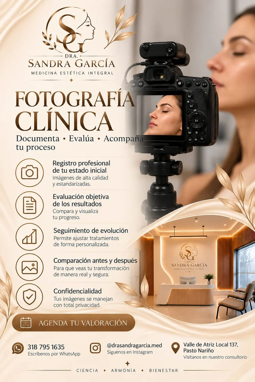 Material de Fotografía clínica suministrado por la Dra. Sandra García