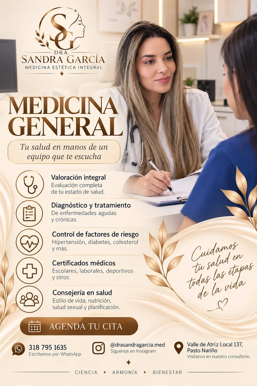 Material de Medicina general suministrado por la Dra. Sandra García